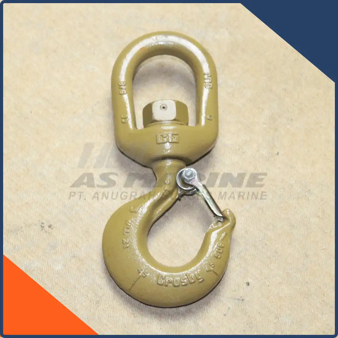 Crosby USA Swivel Hook / Kait / Gancu L322AN Alloy with Latch Kit 2 Ton